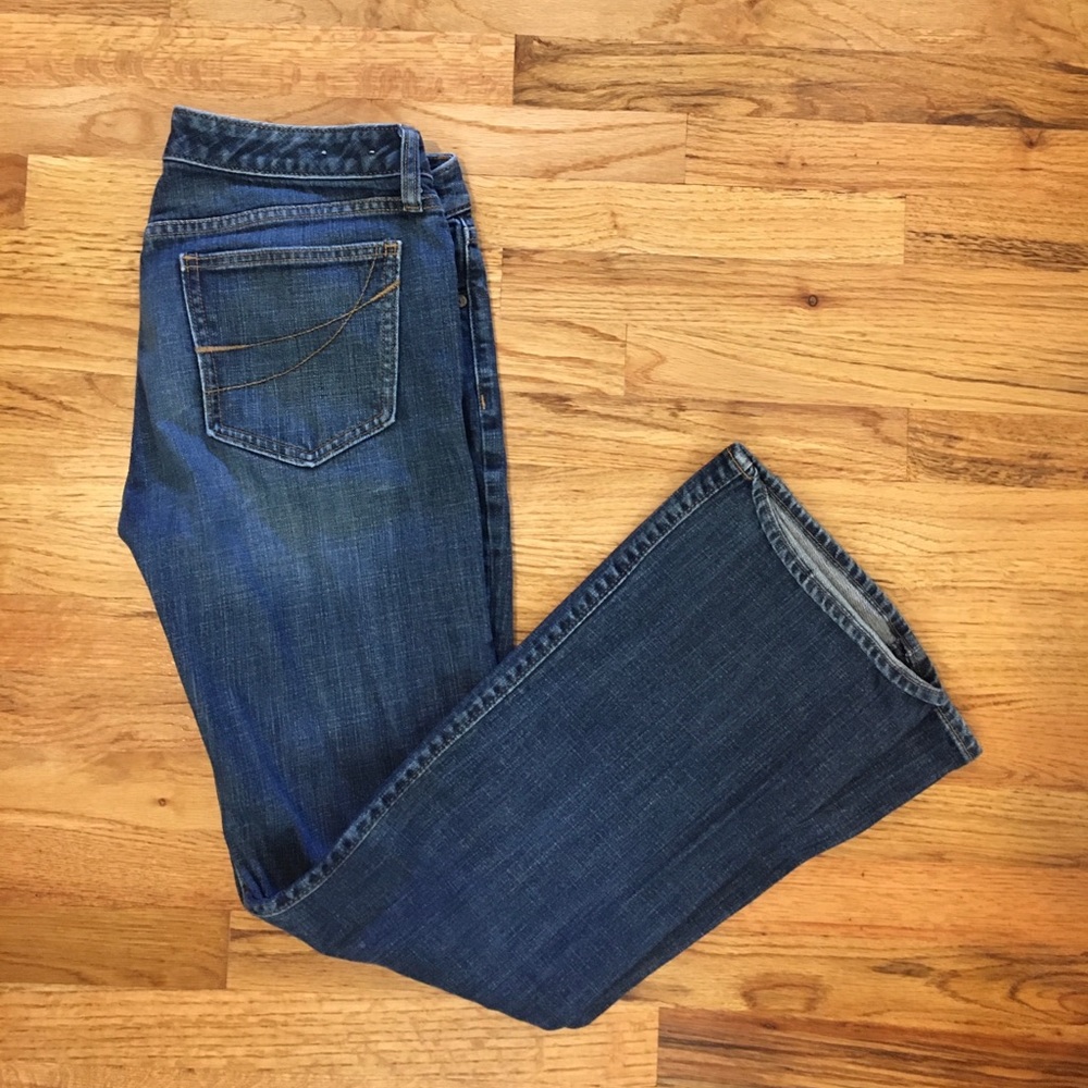 GAP Factory Curvy Flare Denim Jeans Short/Ankle